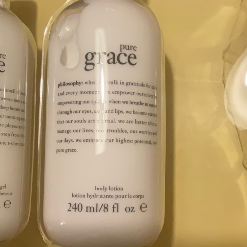 Philosophy Pure Grace set of Body Wash and Lotion, NIB - Picture 6 of 7